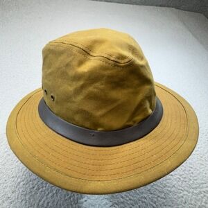 Filson Hat Men Small Tin Cloth Packer Fedora Indiana Jones Summer Oil Finish
